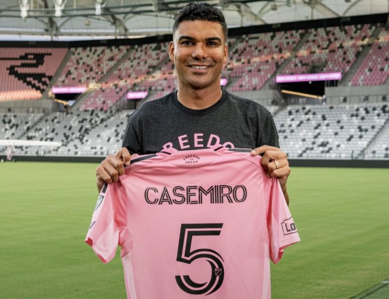 Casemiro llega al Inter Miami y compartirá vestidor con Lionel Messi