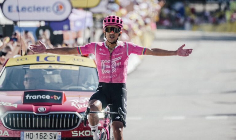 Isaac del Toro conserva el podio virtual y el suéter blanco tras la etapa 18 del Tour de Francia