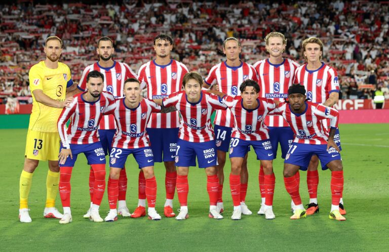 Atlético de Madrid golpea tres veces y se impone al Sevilla