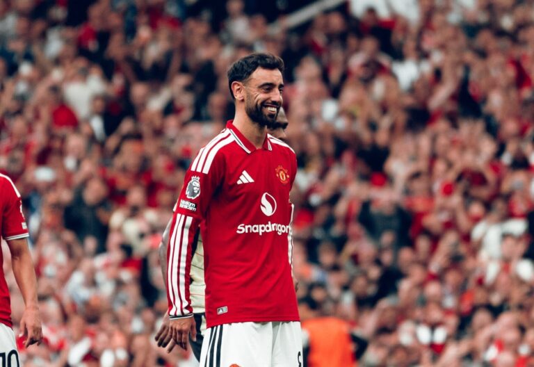 Bruno Fernandes comanda la goleada del Manchester United sobre Ipswich Town