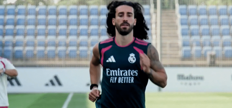 Cucurella ya está con el Real Madrid y lanza un mensaje al vestidor