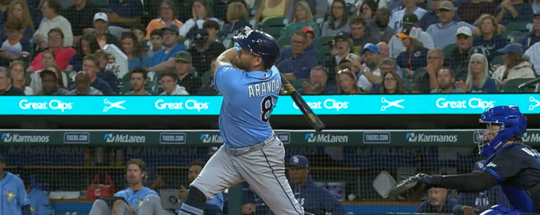 Jonathan Aranda lidera triunfo de Rays sobre Tigres