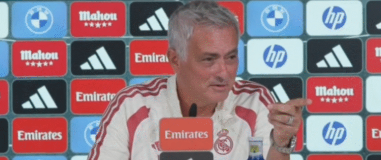 Mourinho sale en defensa de Vinicius Jr