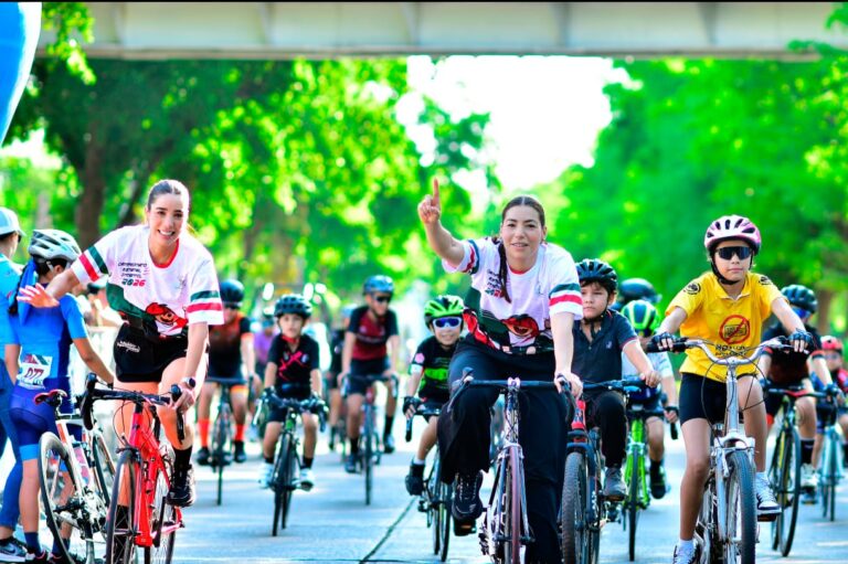 MAS DE 300 CICLISTAS, JUNTO A LAS INTERNACIONALES LUZ DANIELA Y ANTONIETA GAXIOLA, EN EL CAMPEONATO ESTATAL DE CICLISMO INFANTIL 2026.