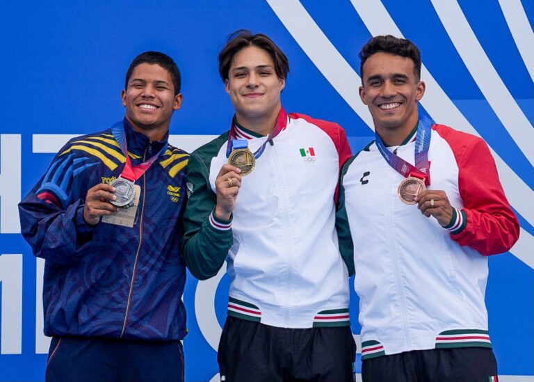 Osmar Olvera cierra con tres oros su participación en Santo Domingo 2026