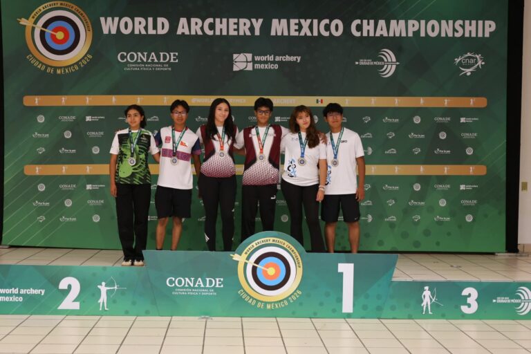 Sinaloa, San Luis Potosí y Estado de México destacan en el Nacional de Tiro con Arco 2026