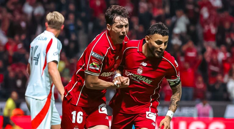 Toluca cierra con goleada y avanza a cuartos de final de la Leagues Cup
