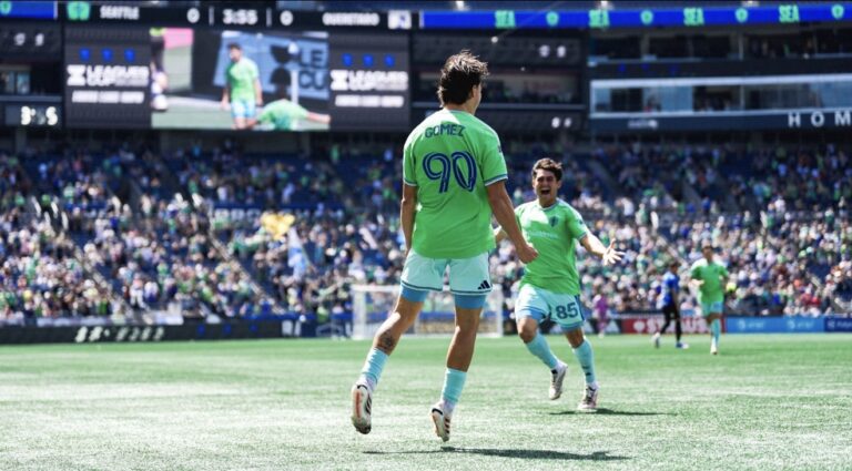 Seattle Sounders responde en casa y golea 3-0 al Querétaro en la Leagues Cup