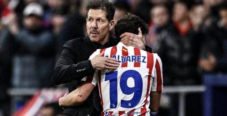 Simeone da por cerrado el caso Julián Álvarez: “No ha lugar”