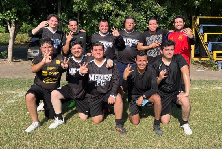 Medios FC RSN arranca con triunfo en el Torneo Periodístico Burócrata