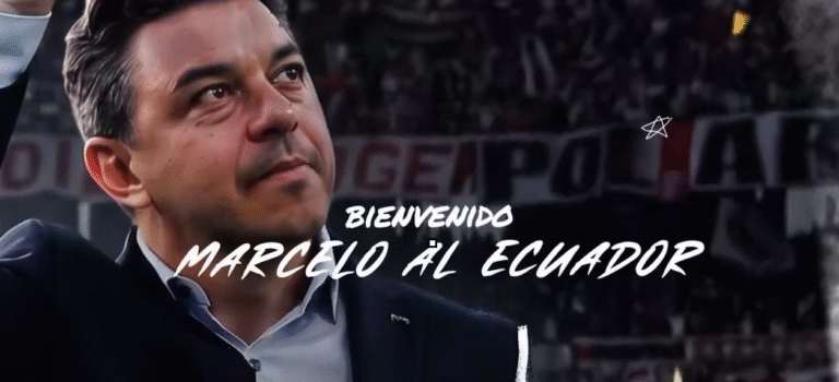Marcelo Gallardo es nuevo entrenador de Ecuador