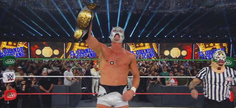 El Grande Americano destrona a Dominik Mysterio y conquista el Megacampeonato de AAA
