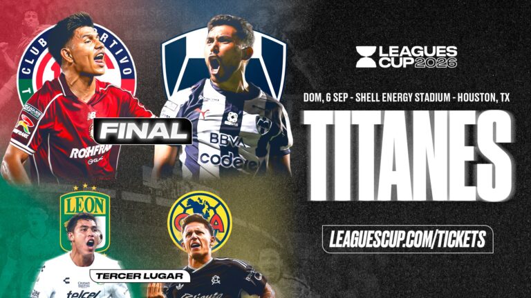 Toluca y Monterrey protagonizarán una Final mexicana en la Leagues Cup 2026