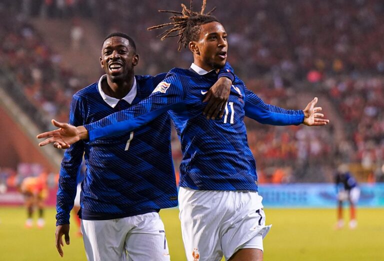 Francia encuentra el triunfo en el último suspiro ante Bélgica