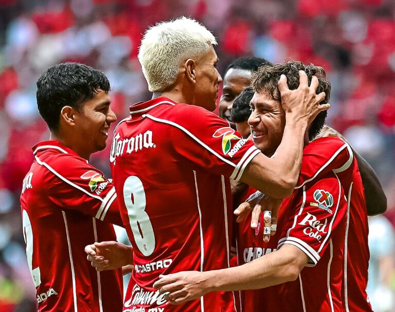 ¡Toluca luce arrollador! Los Diablos golean 5-2 al Atlas