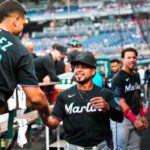 Jared Serna conecta su primer hit en Grandes Ligas y produce carrera en triunfo de Miami
