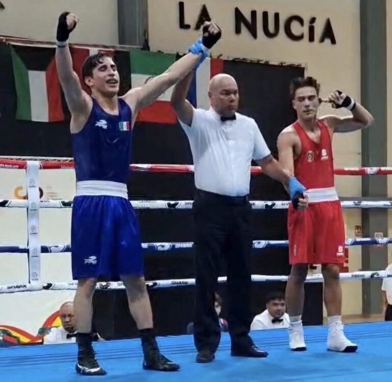 Comienza mazatleco, Jorge Nieblas, con una victoria su participación en el Boxam Internacional de España