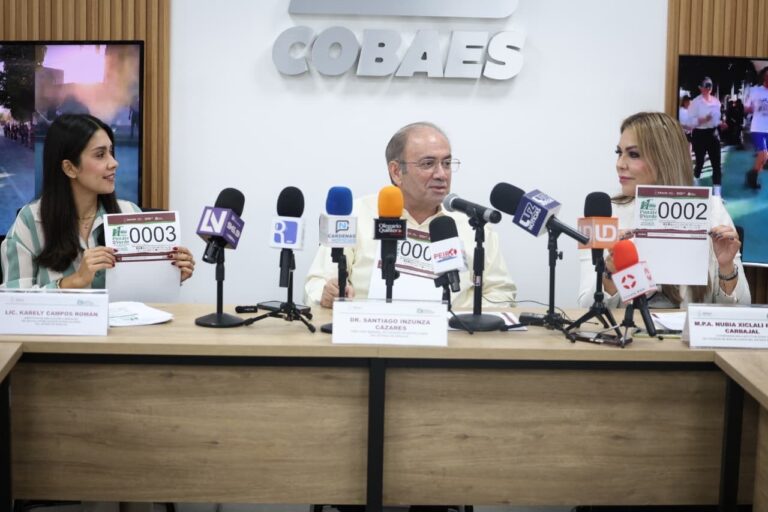 COBAES espera reunir a 21 mil participantes en la carrera “Píntate de Verde 5K”
