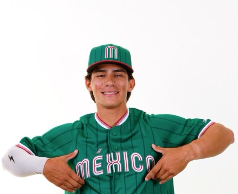 Alex Tolosa, listo para brillar con México en el Panamericano Sub 18 de béisbol