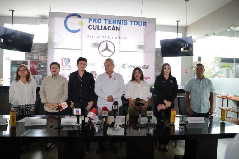 Presentan el Pro Tennis Tour Culiacán en el Country Club