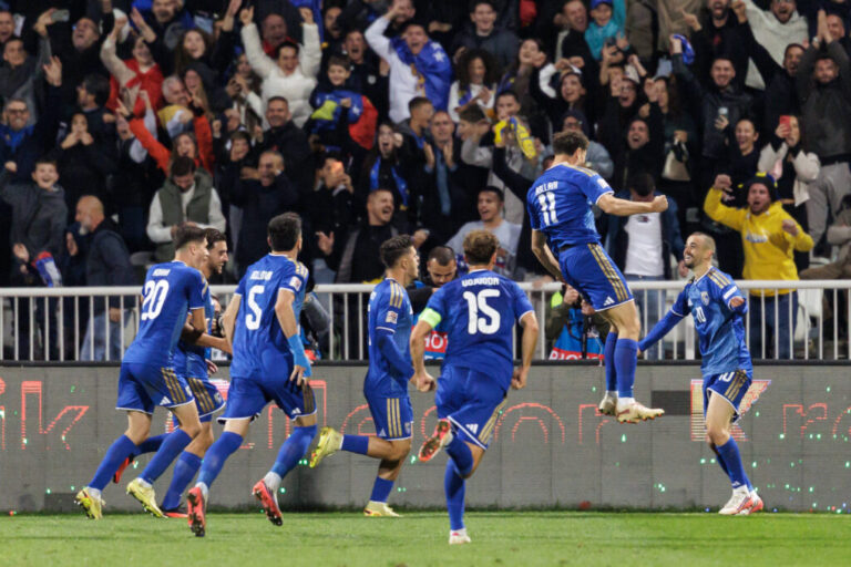 Kosovo y Austria empatan en un partido de emociones