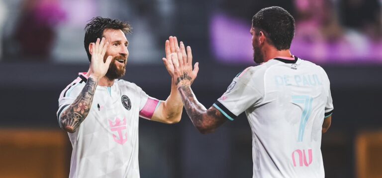 Inter Miami vence al NYCFC con goles de Berterame y De Paul