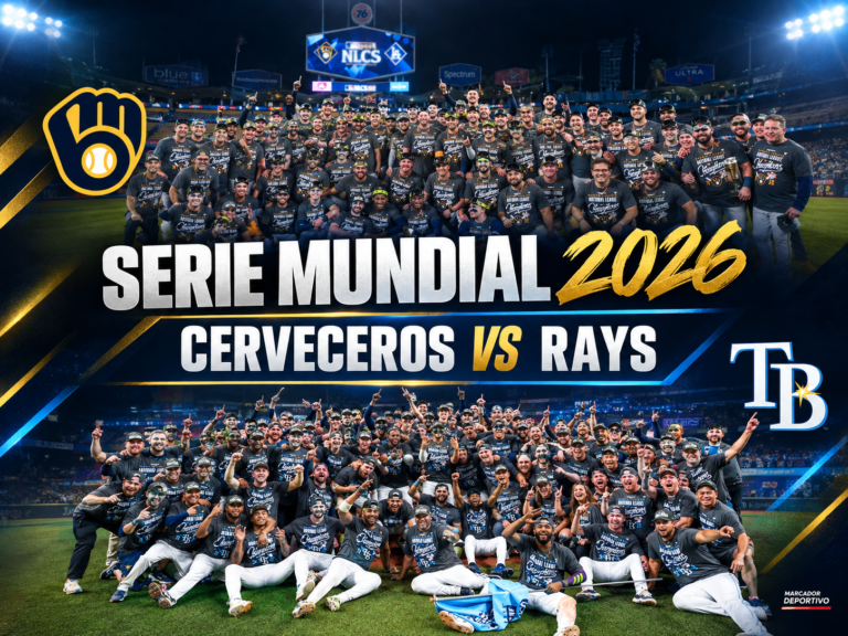 Cerveceros y Rays protagonizarán la Serie Mundial 2026; MLB confirma fechas y transmisiones