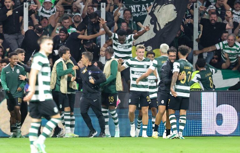 Sporting de Lisboa impone condiciones en Francia y vence 2-0 al Lens