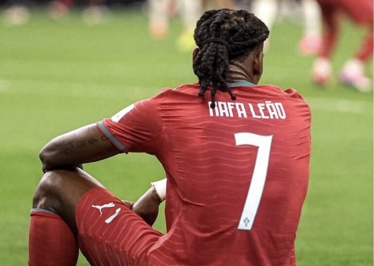 Rafael Leão hereda el ‘7’ de Cristiano Ronaldo con Portugal