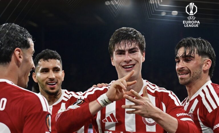 Armando González marca la diferencia y da el triunfo al Olympiacos en la Europa League