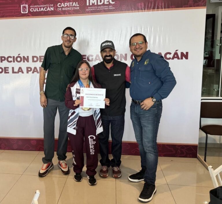 CULIACÁN RECONOCE A SUS PARADEPORTISTAS TRAS CONQUISTAR 45 MEDALLAS EN LA PARALIMPIADA NACIONAL CONADE 2026
